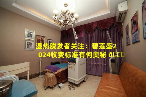 湿热脱发者关注：碧莲盛2024收费标准有何奥秘 🐒